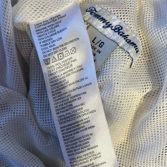 Tommy Bahama Men’s Swim Trunks Shorts L - Picture 4 of 6